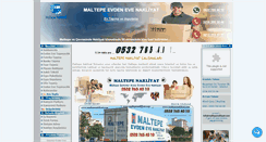 Desktop Screenshot of maltepenakliyat.com
