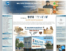 Tablet Screenshot of maltepenakliyat.com